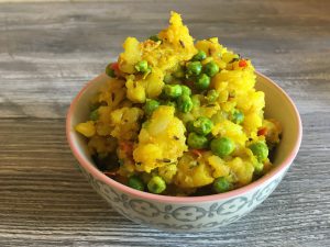 Filling for Indian Aloo samosas