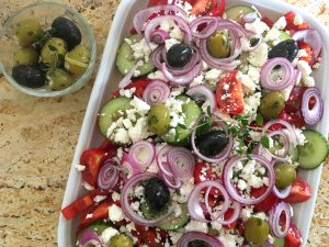 Greek salad, choriatiki