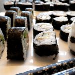 homemade japanese sushi