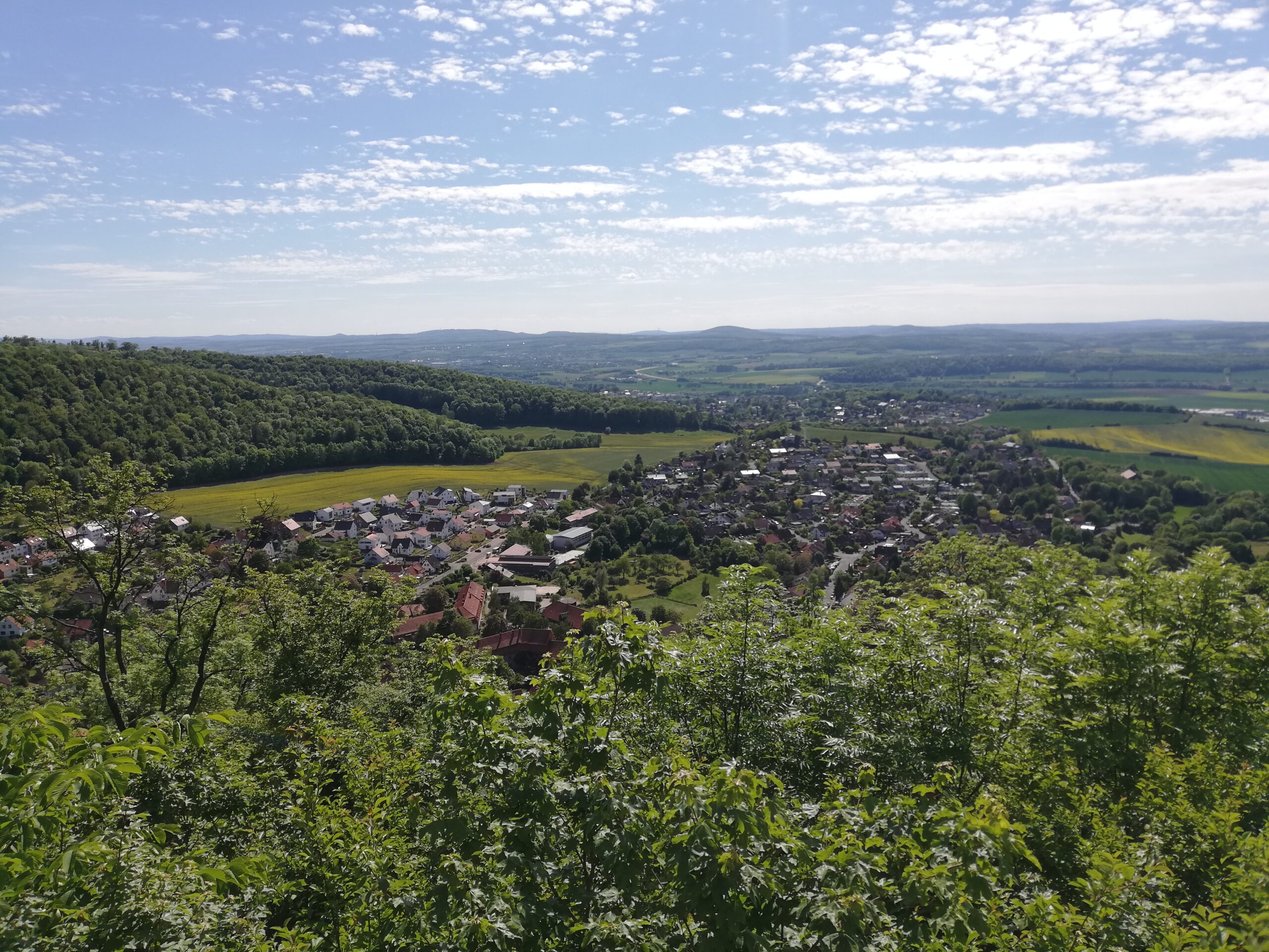 View from Plesse Castle