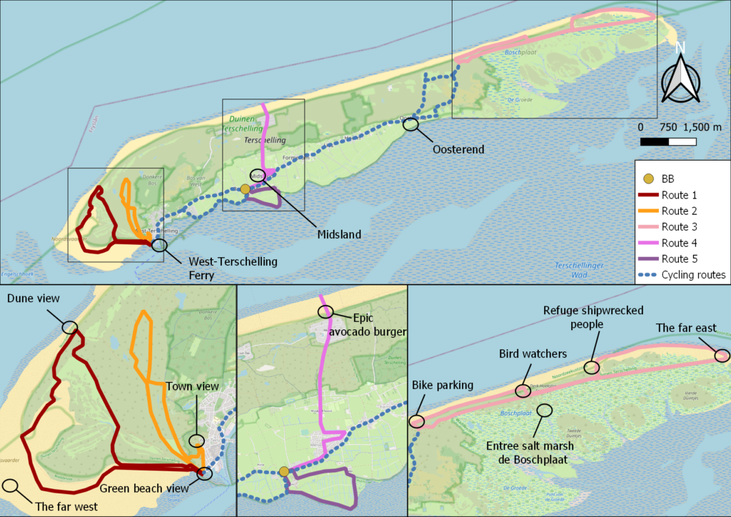 Amazing hikes on Terschelling