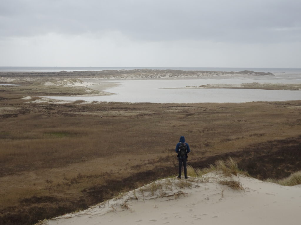 hike to highest dune of Terschelling