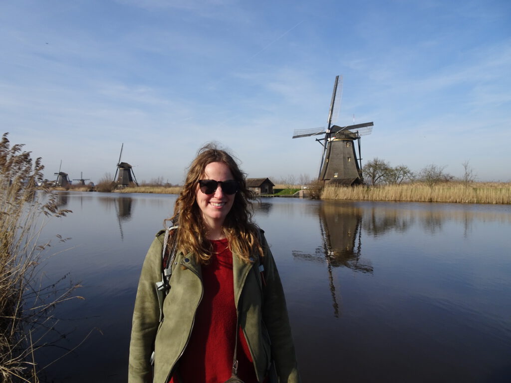 visiting the UNESCO world heritage kinderdijk