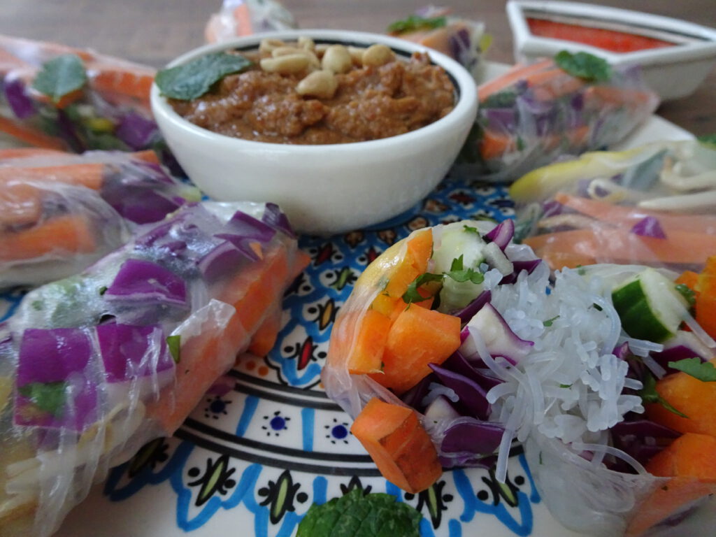 Vietnamese spring rolls, summer rolls - authentic recipe